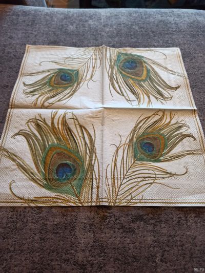 Лот: 18211970. Фото: 1. Творчество. Рукоделие. Декупаж... Скатерти, салфетки