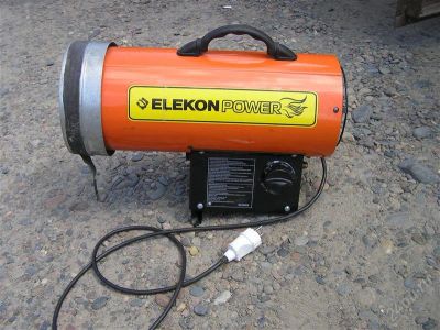 Лот: 1029016. Фото: 1. Пушка газовая Elekon Power. Обогреватели промышленные, тепловые пушки