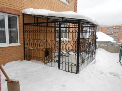Лот: 3474167. Фото: 1. Вольер для собаки кованный. Домики, переноски, клетки, когтеточки