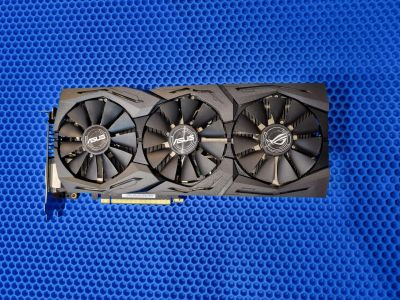 Лот: 19927142. Фото: 1. Видеокарта Asus GeForce GTX 1080... Видеокарты