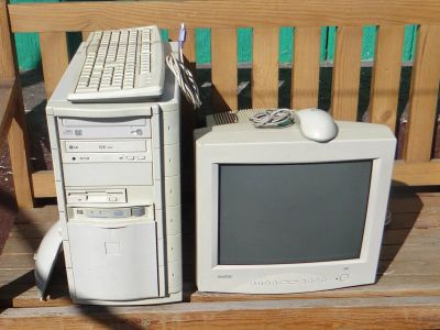Лот: 20229463. Фото: 1. Компьютер 2000 года. Компьютеры в сборе