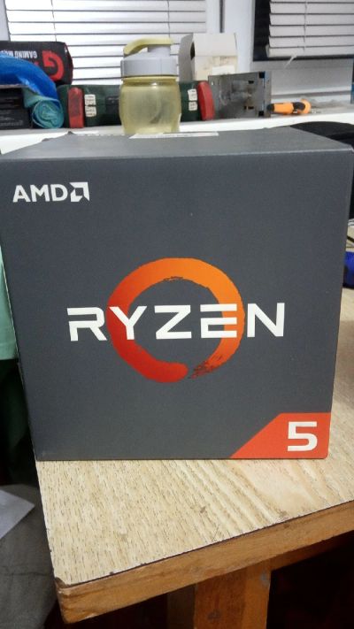 Лот: 14282689. Фото: 1. Ryzen 5 1600 AM4 3.2 - 3.6 ghZ... Процессоры