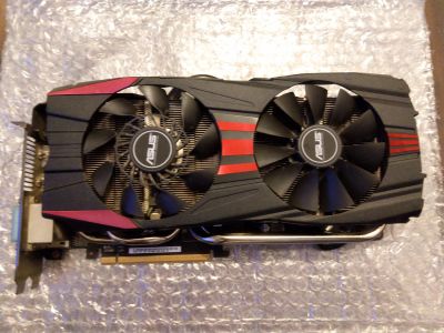 Лот: 16558957. Фото: 1. Видеокарта Asus Radeon R9 280X. Видеокарты