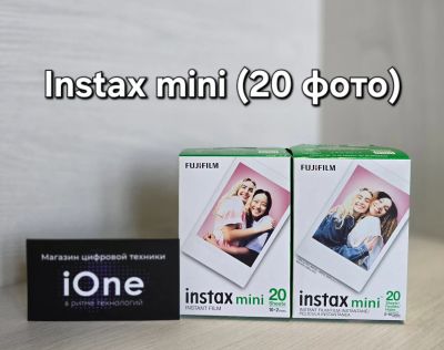 Лот: 25655290. Фото: 1. Картридж Instax mini (20 фото). Фотобумага, плёнка