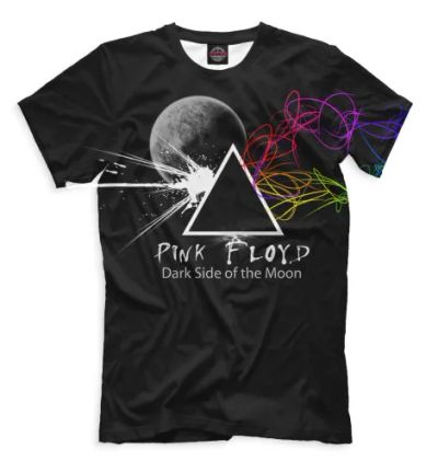 Лот: 22948873. Фото: 1. Мужская футболка Pink Floyd. Футболки, поло