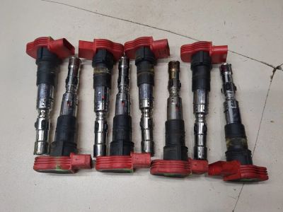 Лот: 25357565. Фото: 1. Катушка зажигания Audi a8. Электрооборудование