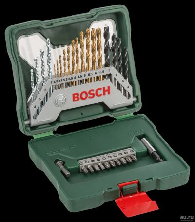 Лот: 17555479. Фото: 1. Набор из 30 предметов BOSCH X-Line... Расходные материалы, сменные насадки