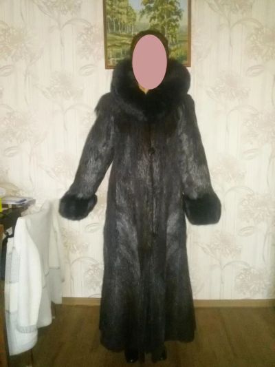 Лот: 10715024. Фото: 1. Шуба нутриевая. Верхняя одежда