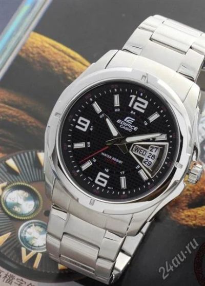 Лот: 1476834. Фото: 1. Японские часы CASIO EF-129D-1AVDF. Оригинальные наручные часы