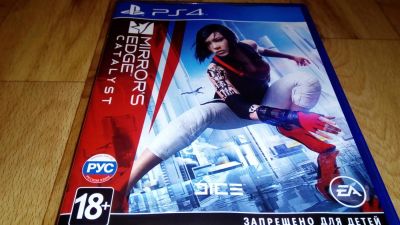 Лот: 9811688. Фото: 1. Mirrors edge catalyst PS4 / Лицензионный... Игры для консолей