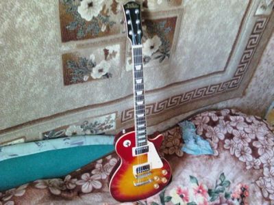 Лот: 9974175. Фото: 1. Электрогитара Thunder Les Paul... Гитары