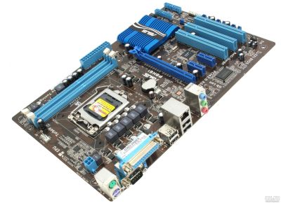 Лот: 17600459. Фото: 1. Материнская плата Asus P8H61 Rev... Материнские платы