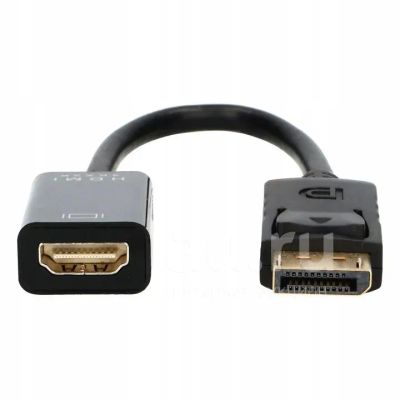 Лот: 25511749. Фото: 1. Переходник DisplayPort - HDMI... Шлейфы, кабели, переходники