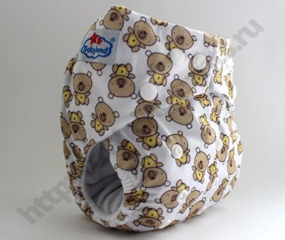 Лот: 15255977. Фото: 1. Многоразовый подгузник Babyland. Детская гигиена