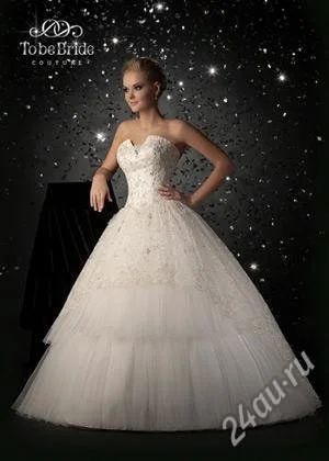 Лот: 2051405. Фото: 1. Шикарное свадебное платье от Couture... Другое (свадебная мода)