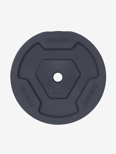 Лот: 25681121. Фото: 1. Диск 10 кг в корпусе из ПВХ Torneo... Другое (спортивная одежда)