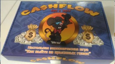 Лот: 10504807. Фото: 1. Игра Дененый поток Cash flow 101... Настольные игры, карты