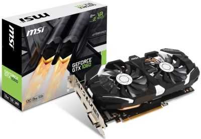 Лот: 10885393. Фото: 1. видеокарта MSI GeForce GTX 1060... Видеокарты