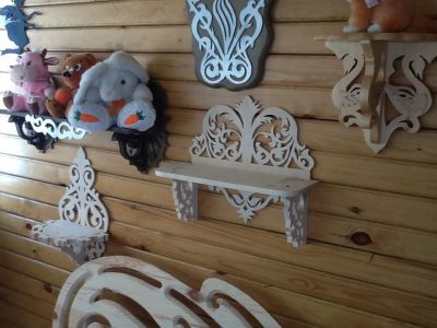Лот: 3747835. Фото: 1. Полка , из натурального дерева... Другое (мебель)
