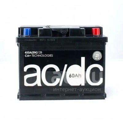 Лот: 20067360. Фото: 1. Аккумулятор AC/DC 6СТ-60L АЗ -... Аккумуляторы