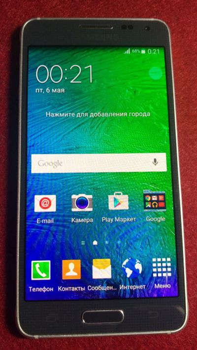 Лот: 19010592. Фото: 1. Смартфон Samsung Galaxy Alpha... Смартфоны