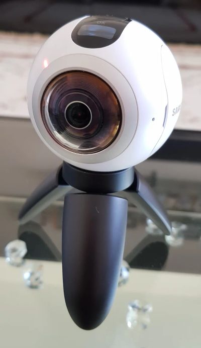 Лот: 15893103. Фото: 1. Панорамная экшн камера Samsung... Экшн камеры