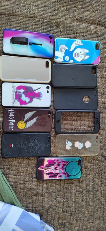 Лот: 20129630. Фото: 1. Чехлы на iPhone 7 одним лотом. Чехлы, бамперы