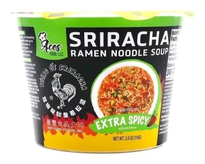 Лот: 19396636. Фото: 1. лапша Sriracha Ramen Noodle.Extra... Японская кухня