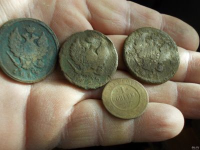 Лот: 13542838. Фото: 1. 4 Имперских монеты в погодовку... Россия до 1917 года