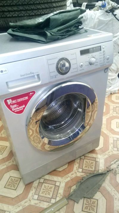 Лот: 11287463. Фото: 1. Стиральная машина LG direct drive... Стиральные машины