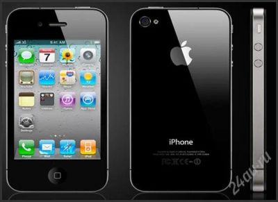 Лот: 1476242. Фото: 1. Продам Iphone4 16GB Чёрный. Смартфоны