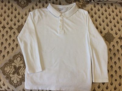 Лот: 16624405. Фото: 1. Рубашка «Polo», белого цвета... Рубашки, блузки, водолазки