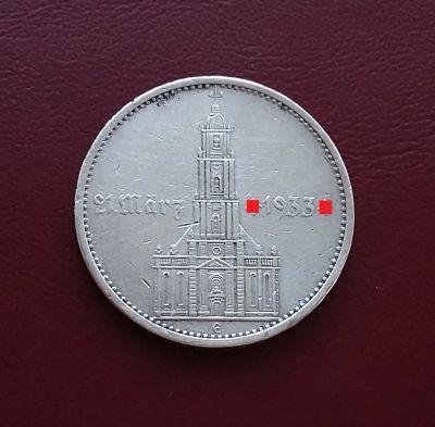 Лот: 20508947. Фото: 1. 5 рейхсмарок 1934 года (Е) --... Германия и Австрия