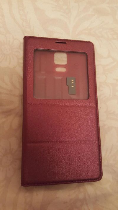 Лот: 6710284. Фото: 1. Samsung galaxy note 4 флип чехол... Чехлы, бамперы
