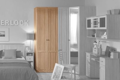 Лот: 23911398. Фото: 1. Шкаф для одежды Hoff Sherlock. Гостиные, стенки, горки