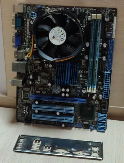 Лот: 19177441. Фото: 1. Комплект Core™2 Quad Q6600 +4... Комплекты запчастей
