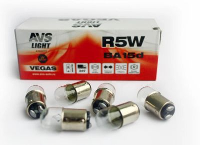 Лот: 20584461. Фото: 1. Лампа AVS Vegas 24V. R5W(BA15d... Оптика и освещение
