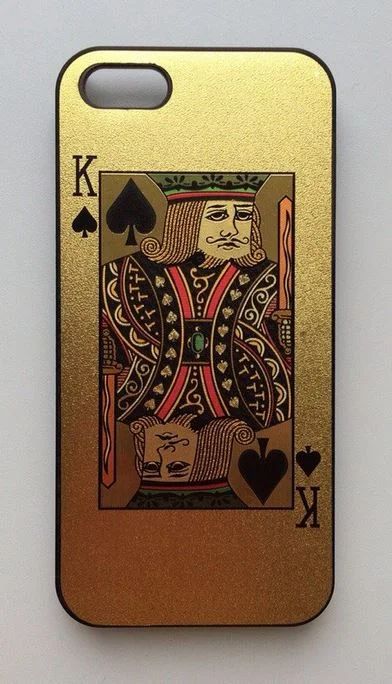 Лот: 4833120. Фото: 1. чехол для iPhone 5/5s король. Чехлы, бамперы