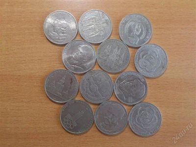 Лот: 2489265. Фото: 1. Монеты юбилейные СССР 1 рубль. Россия и СССР 1917-1991 года