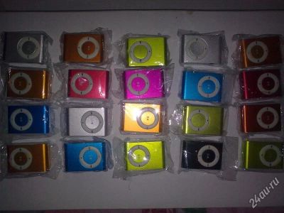 Лот: 1214385. Фото: 1. IPOD SHUFFLE, самый маленький... Плееры