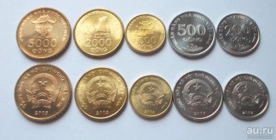 Лот: 13705647. Фото: 1. Вьетнам набор 2003 из 5 монет... Наборы монет