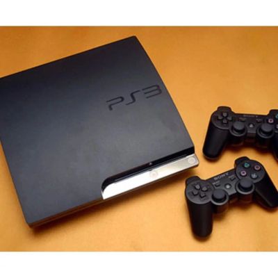 Лот: 11505215. Фото: 1. Playstation 3 Slim Прошитая. Консоли