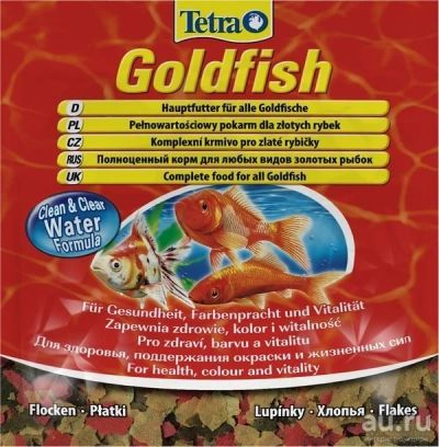 Лот: 13338386. Фото: 1. Tetra (Тетра) Goldfish Food корм... Корма