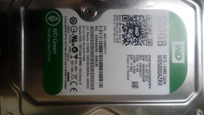 Лот: 9905493. Фото: 1. Western Digital WD Green 500 GB... Жёсткие диски (HDD)