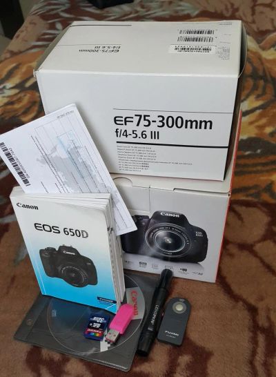 Лот: 9986724. Фото: 1. Canon EOS 650D Kit 18-55 идеальное... Цифровые зеркальные