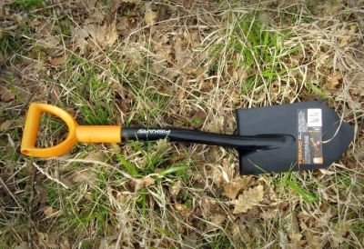 Лот: 6276278. Фото: 1. Лопата Fiskars/фискарс/фискарь. Фонарики