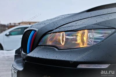 Лот: 9728161. Фото: 1. Реснички широкие для BMW X6 E71. Детали тюнинга