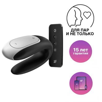 Лот: 24253791. Фото: 1. Вибратор для пар Satisfyer Double... Игрушки