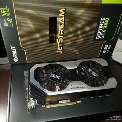 Лот: 19570001. Фото: 1. Видеокарта GTX 1060 6GB Palit... Видеокарты