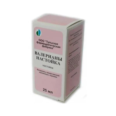 Лот: 25025049. Фото: 1. Валерианы настойка 25 мл. Лекарства